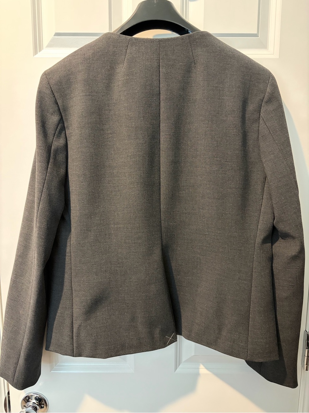 J. Crew Women's NWT Cora lady jacket in four-season stretch - Grey - Picture 3 of 5